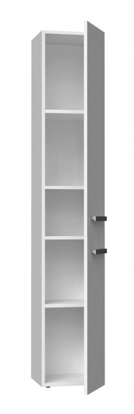 TOP E SHOP Szafka łazienkowa NEL II 31x30xH174 biel mat