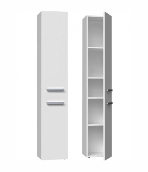 TOP E SHOP Szafka łazienkowa NEL II 31x30xH174 biel mat