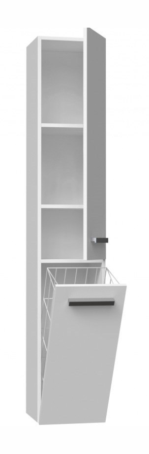 TOP E SHOP Szafka łazienkowa NEL IV 31x30xH174 biel mat TOP E SHOP Szafka łazienkowa NEL IV 31x30xH174 biel mat