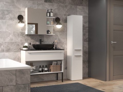 TOP E SHOP Szafka łazienkowa NEL IV 31x30xH174 biel mat TOP E SHOP Szafka łazienkowa NEL IV 31x30xH174 biel mat
