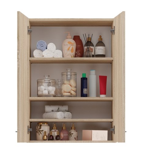 TOP E SHOP Szafka nad pralkę POLA MINI DD 64x30xH90 sonoma TOP E SHOP Szafka nad pralkę POLA MINI DD 64x30xH90 sonoma
