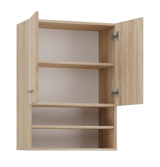 TOP E SHOP Szafka nad pralkę POLA MINI DK 64x30xH90 sonoma