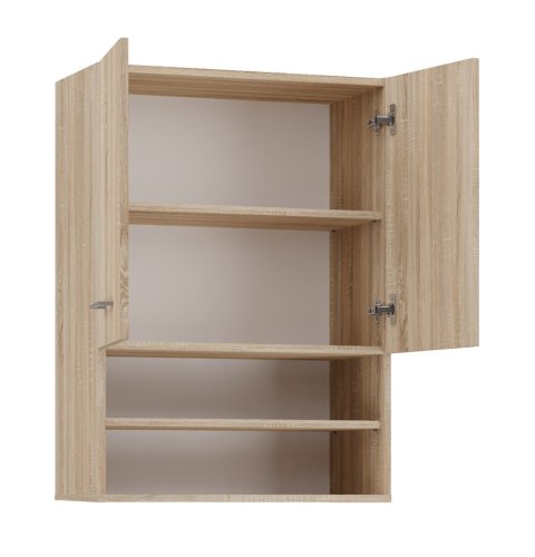TOP E SHOP Szafka nad pralkę POLA MINI DK 64x30xH90 sonoma