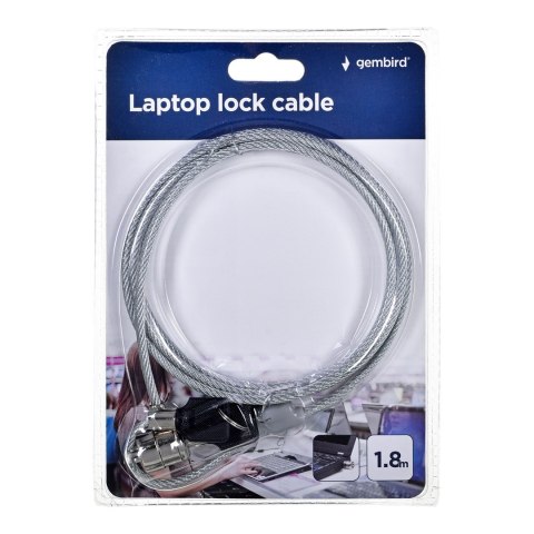 GEMBIRD Linka zabezpieczająca do laptopa na kluczyk GEMBIRD LK-K-01