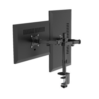 GEMBIRD GEMBIRD BIURKOWE REGULOWANE RAMIĘ/UCHWYT NA 2 MONITORY 17-32, VESA 100X100MM, DO 9 KG