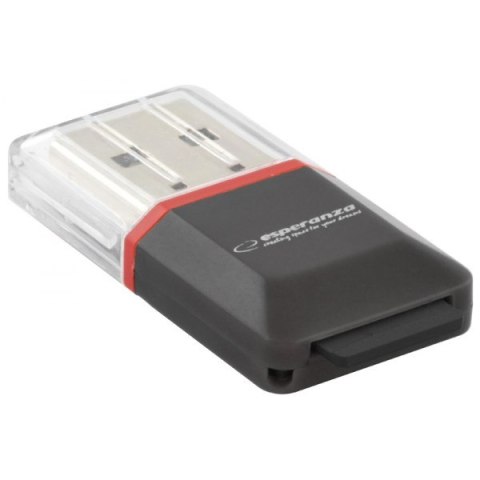 Esperanza Czytnik kart Esperanza EA134K (Zewnętrzny; MicroSD, MicroSDHC)