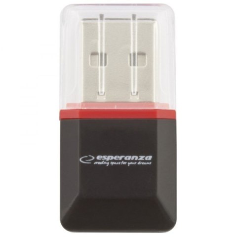 Esperanza Czytnik kart Esperanza EA134K (Zewnętrzny; MicroSD, MicroSDHC)