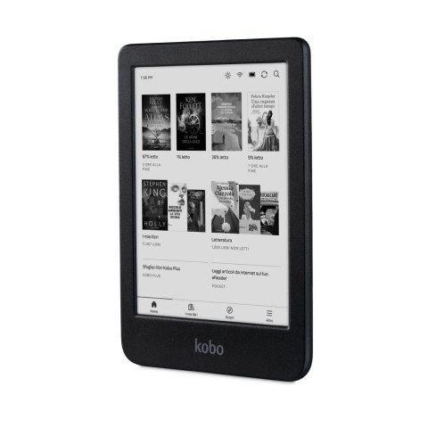 KOBO Ebook Kobo Clara BW 6" E-Ink Carta 1300 HD 16GB WI-FI Black KOBO Ebook Kobo Clara BW 6" E-Ink Carta 1300 HD 16GB WI-FI Black