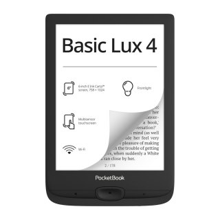 POCKETBOOK Ebook PocketBook Basic Lux 4 618 6" 8GB Wi-Fi Black