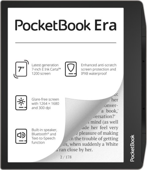 POCKETBOOK Ebook PocketBook Era 700 7" E-Ink Carta 1200 16GB WI-FI Silver POCKETBOOK Ebook PocketBook Era 700 7" E-Ink Carta 1200 16GB WI-FI Silver