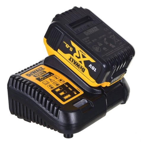 DeWalt Zestaw COMBO 18V DCD796, DCG405 + 2x5,0Ah DCK208