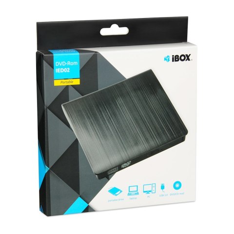 IBOX IBOX ZEWNĘTRZNY NAPĘD DVD IED02 USB 3.0