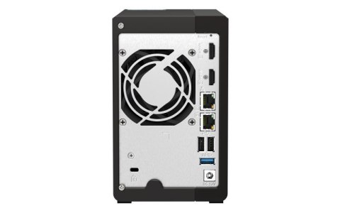 QNAP Qnap TS-253E-8G, Tower, 2 x 2.5"/3.5" SATA, Intel Celeron J6412 4C/4T, 8 GB DDR4 onboard not expandable, 2 x 2.5GbE, External ad