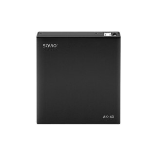 SAVIO SAVIO NAGRYWARKA ZEWNĘTRZNA TYPU SLIM CD/DVD R/RW - USB 2.0 AK-43