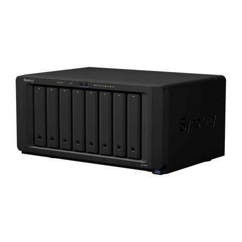 Synology NAS Synology DS1821+; Tower; 8x (3.5"/2.5" SATA HDD/SSD); AMD Ryzen V1500B;,4 GB DDR4 (max. 32GB),4 x 1GbE RJ-45