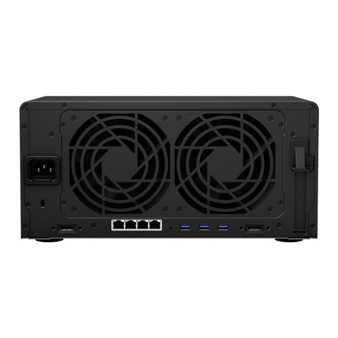 Synology NAS Synology DS1821+; Tower; 8x (3.5"/2.5" SATA HDD/SSD); AMD Ryzen V1500B;,4 GB DDR4 (max. 32GB),4 x 1GbE RJ-45