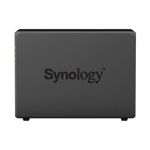 Synology NAS Synology DS723+; Tower; 2x (3.5" SATA HDD); AMD Ryzen R1600;,2GB DDR4 ECC (max. 32GB), 2x 1GbE RJ-45