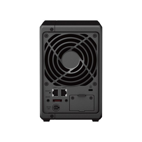 Synology NAS Synology DS723+; Tower; 2x (3.5" SATA HDD); AMD Ryzen R1600;,2GB DDR4 ECC (max. 32GB), 2x 1GbE RJ-45