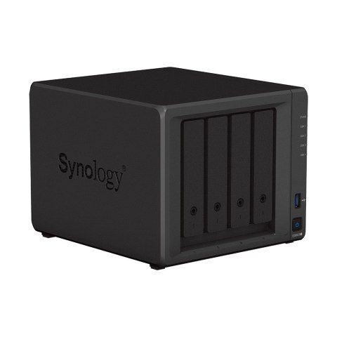 Synology NAS Synology DS923+; Tower; 4x (3.5" SATA HDD); AMD Ryzen R1600; 4 GB DDR4 ECC SODIMM (max. 32GB), 2x 1GbE RJ-45