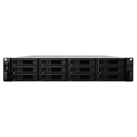 Synology NAS Synology RS3618xs; 2U RACK; 12x (3.5" SATA HDD/2.5" SATA HDD); Intel Xeon D-1521; 8 GB DDR4 ECC UDIMM (max. 64GB), 4x 1GbE R Synology NAS Synology RS3618xs; 2U RACK; 12x (3.5" SATA HDD/2.5" SATA HDD); Intel Xeon D-1521; 8 GB DDR4 ECC UDIMM (max. 64GB), 4x 1GbE R
