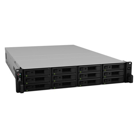 Synology NAS Synology RS3618xs; 2U RACK; 12x (3.5" SATA HDD/2.5" SATA HDD); Intel Xeon D-1521; 8 GB DDR4 ECC UDIMM (max. 64GB), 4x 1GbE R Synology NAS Synology RS3618xs; 2U RACK; 12x (3.5" SATA HDD/2.5" SATA HDD); Intel Xeon D-1521; 8 GB DDR4 ECC UDIMM (max. 64GB), 4x 1GbE R