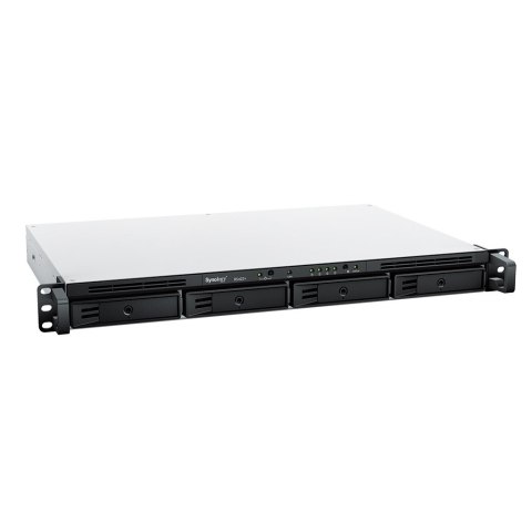 Synology NAS Synology RS422+; 1U RACK; 4x (3.5" SATA HDD/2.5" SATA SSD); AMD Ryzen R1600; 2 GB DDR4 ECC, 2x 1GbE RJ-45 Synology NAS Synology RS422+; 1U RACK; 4x (3.5" SATA HDD/2.5" SATA SSD); AMD Ryzen R1600; 2 GB DDR4 ECC, 2x 1GbE RJ-45