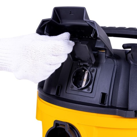 DeWalt Odkurzacz sucho/mokro 20L z gniaz.elek. AT-DXV20PTA