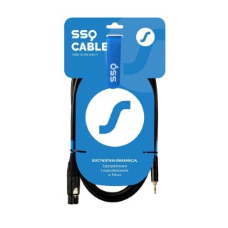SOUND STATION QUALITY (SSQ) SSQ XLRMi3 - XLR żeński / Jack stereo 3.5
