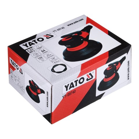YATO Szlifierka pneumat. minośrodowa 5mm YATO YT-09740