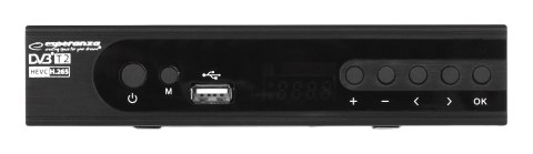 Esperanza ESPERANZA TUNER DVB-T2 H.265/HEVC EV106P Esperanza ESPERANZA TUNER DVB-T2 H.265/HEVC EV106P