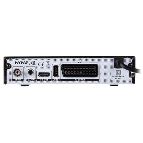 WIWA Tuner TV WIWA H.265 2790Z (DVB-T, HEVC/H.265, MPEG-4 AVC/H.264) WIWA Tuner TV WIWA H.265 2790Z (DVB-T, HEVC/H.265, MPEG-4 AVC/H.264)