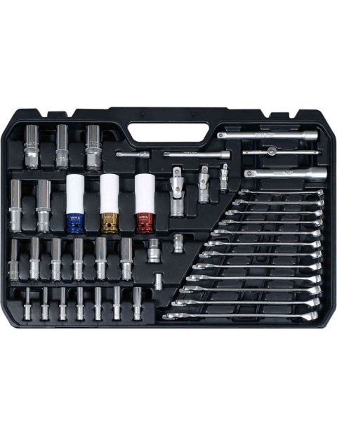YATO Zestaw narzedziowy 1/4", 3/8", 1/2" KPL Yato YATO Zestaw narzedziowy 1/4", 3/8", 1/2" KPL Yato