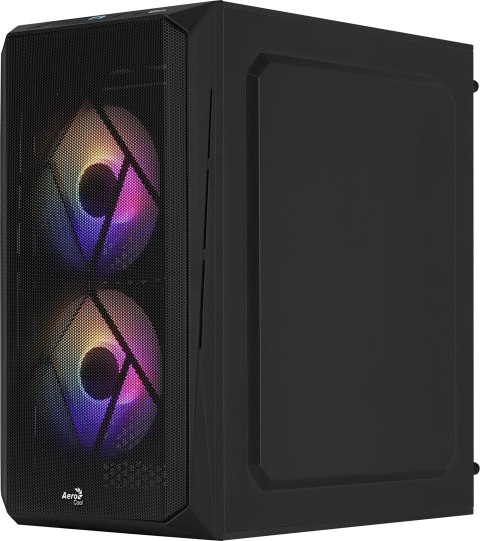 Aerocool OBUDOWA AEROCOOL GS CS-107-A-BK-v2 FRGB Aerocool OBUDOWA AEROCOOL GS CS-107-A-BK-v2 FRGB