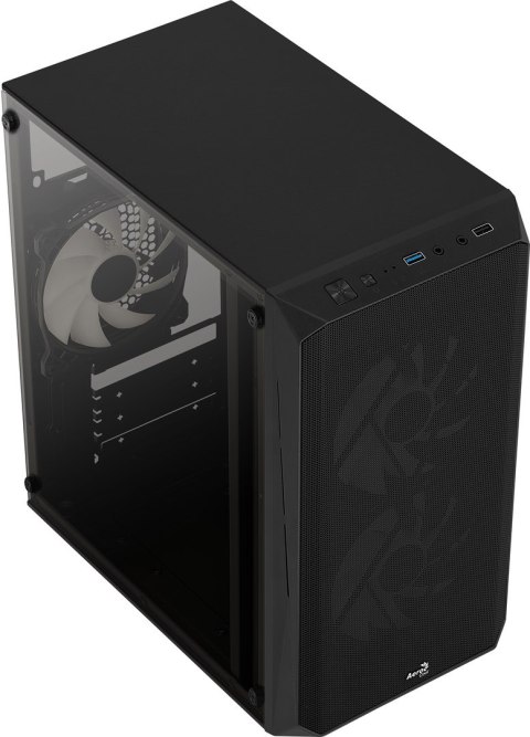 Aerocool OBUDOWA AEROCOOL GS CS-107-A-BK-v2 FRGB Aerocool OBUDOWA AEROCOOL GS CS-107-A-BK-v2 FRGB