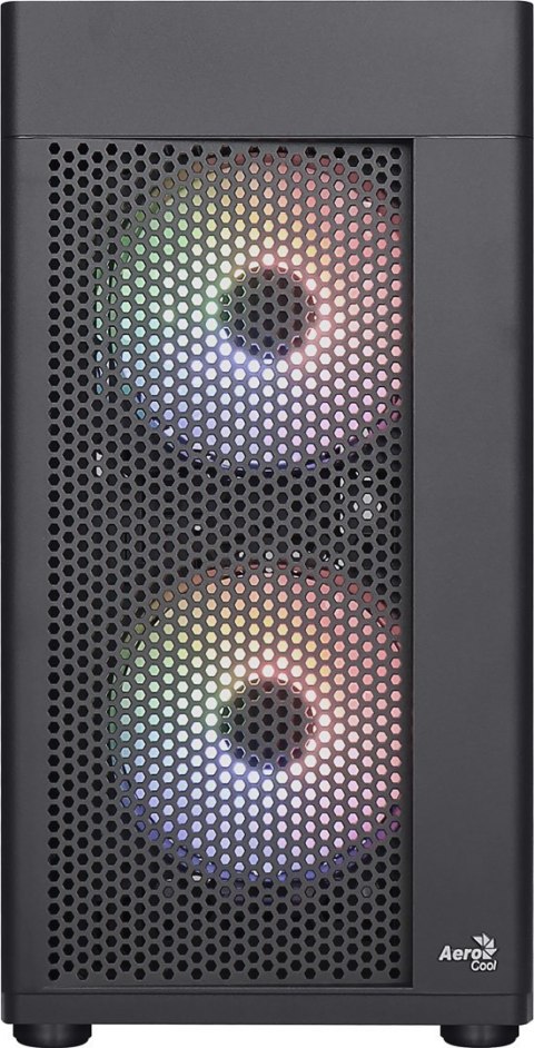 Aerocool OBUDOWA AEROCOOL PGS HEXFORM-G-BK-V2 FRGB Aerocool OBUDOWA AEROCOOL PGS HEXFORM-G-BK-V2 FRGB