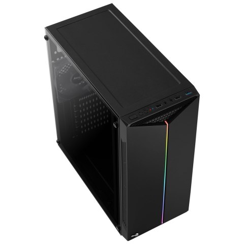 Aerocool Obudowa Aerocool PGS SPLIT A AEROPGSSPLIT-A-BKRGB (ATX, Micro ATX, Mini ITX; kolor czarny)