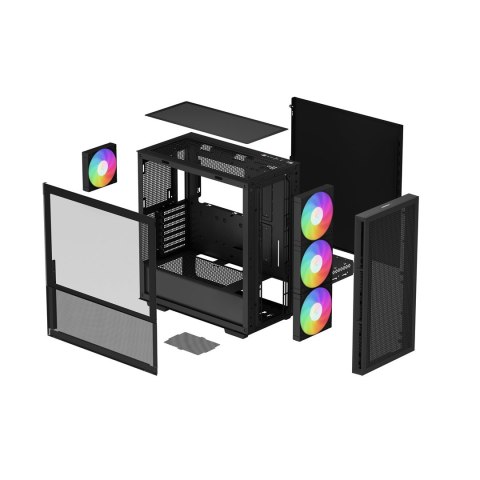 DEEPCOOL Obudowa DeepCool CH560 ARGB BK