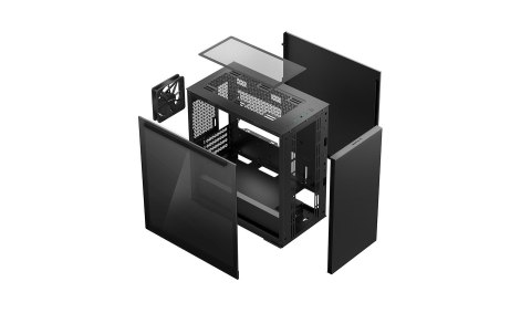DEEPCOOL Obudowa DeepCool MACUBE110 BK MicroATX