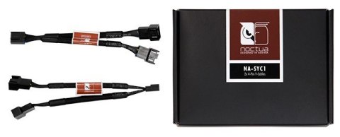 Noctua Rozgałęziacz Y NOCTUA NA-SYC1 2 szt. dla 4-Pin PWM Noctua Rozgałęziacz Y NOCTUA NA-SYC1 2 szt. dla 4-Pin PWM