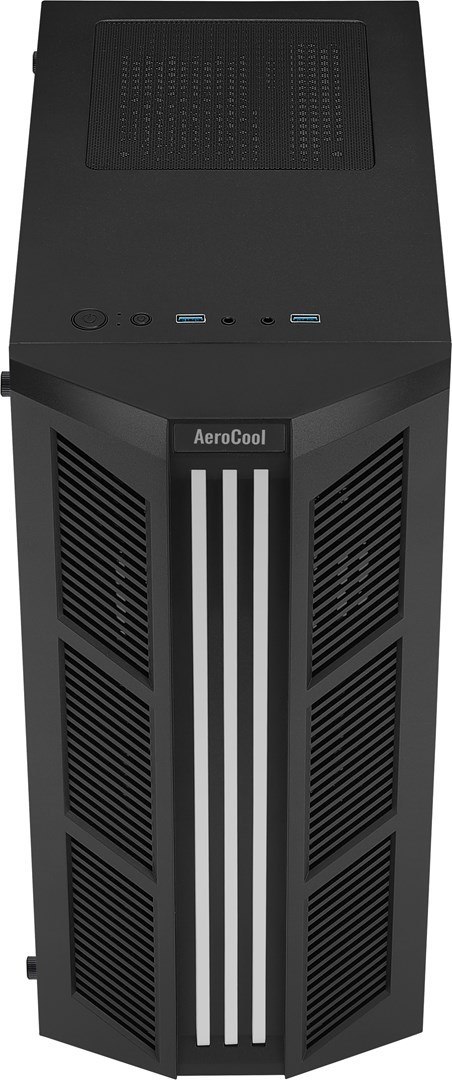 Aerocool OBUDOWA AEROCOOL PGS PRIME-G-BK-v1 RGB czarna Aerocool OBUDOWA AEROCOOL PGS PRIME-G-BK-v1 RGB czarna