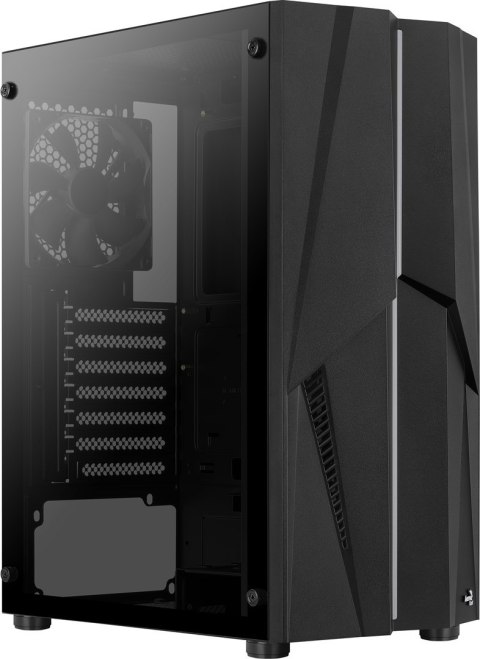 Aerocool Obudowa AEROCOOL PGS MECHA-G-BK-v1 RGB czarna Aerocool Obudowa AEROCOOL PGS MECHA-G-BK-v1 RGB czarna
