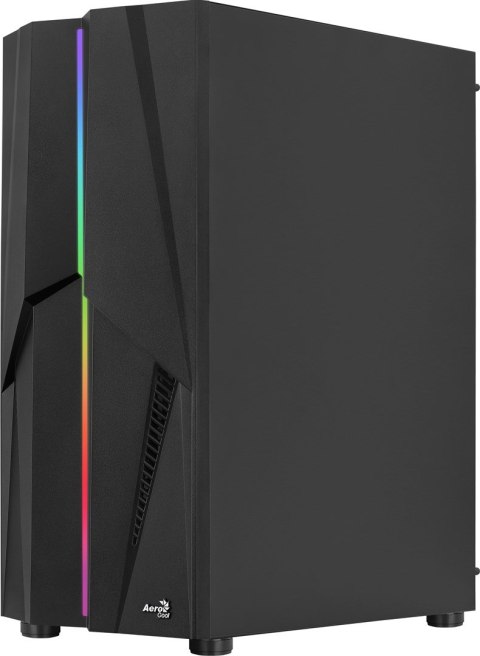 Aerocool Obudowa AEROCOOL PGS MECHA-G-BK-v1 RGB czarna Aerocool Obudowa AEROCOOL PGS MECHA-G-BK-v1 RGB czarna