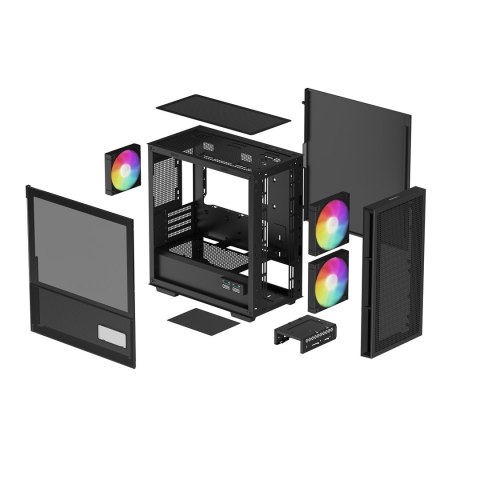 DEEPCOOL OBUDOWA DeepCool CH360 DIGITAL (R-CH360-BKAPE3D-G-1)