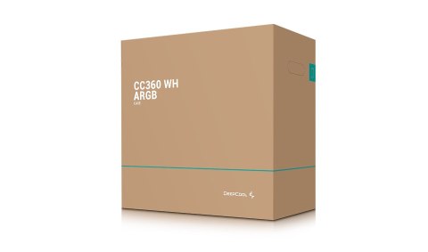 DEEPCOOL Obudowa DeepCool CC360 WH