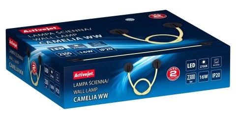 Activejet Lampa ścienna LED Activejet AJE-AJE-CAMELIA WW