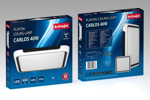 Activejet Plafon LED Activejet AJE-CARLOS 40W