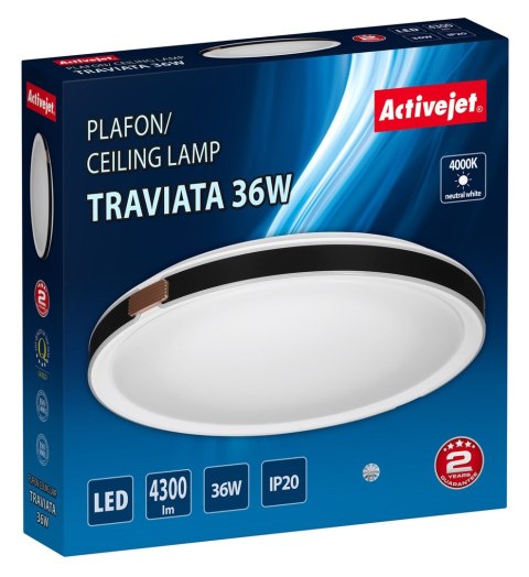Activejet Plafon LED Activejet AJE-TRAVIATA 36W Activejet Plafon LED Activejet AJE-TRAVIATA 36W