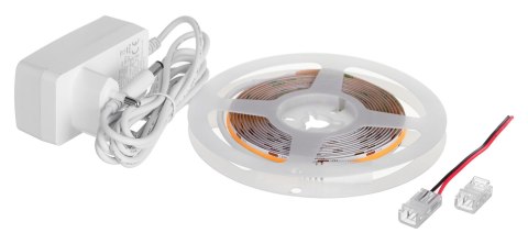 Activejet Taśma LED COB 3m z zasilaczem barwa zimna IP20