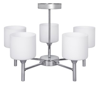 Activejet Żyrandol klasyczna lampa sufitowa wisząca Activejet MIRA Chrom 5xE27 do salonu