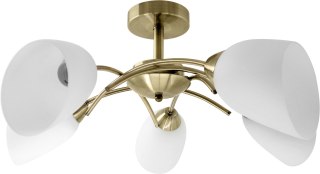 Activejet Żyrandol klasyczna lampa sufitowa wisząca Activejet NIKITA Patyna 5xE27 do salonu